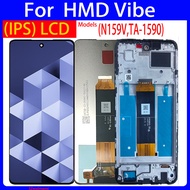 6.56 inches IPS LCD 90Hz For HMD Vibe LCD N159V,TA-1590 Display Touch Screen Digitizer Assembly Repl