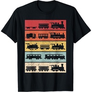 Wagon Train Model Train Conductor Train Lover Vintage Train Gift T-Shirt