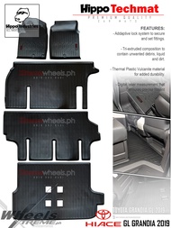 Toyota Hi ace Grandia GL 2019 to 2025 Pro Serries Hippo Techmat Floor Liner Deep Dish Matting Thaila