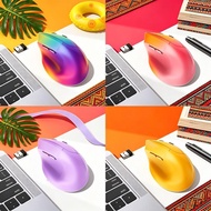 Dual Mode Wireless Vertical Left Hand Bluetooth Mouse for Multi Device