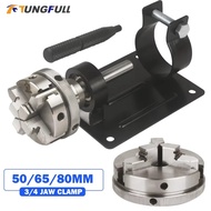 Lathe Chuck 3/4 Jaw Mini Lathe Parts Self-centering Lathe Spindle DIY Lathe Chuck lathe for Wood Car