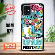 Berkah Casing SAMSUNG A71 [GRAFITY] Hardcase Glossy SAMSUNG A71 Softcase Premium Glossy