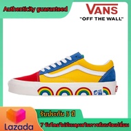 《กิจกรรมในเวลาจำกัด》 Vans Old Skoolรองเท้าผ้าใบแฟชั่นกันลื่นระบายอากาศสำหรับผู้ชายและผู้หญิงรับประกันความแท้ รับประกัน 5 ปี Skateboard Men's sports shoes Outdoor running shoes women's shoes Unisex