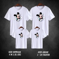 C027 MICKEY FAMILY T-SHIRT FAMILY T-SHIRT/ COUPLE FAMILY T-SHIRT/ MOTHER, FATHER AND CHILD T-SHIRT/ 