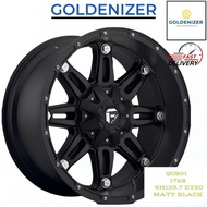 (1pc)17" 4x4 sport rim QC801 OZ Hilux ford ranger d-max pajero triton navara 17"x8/8.5 6H139.7