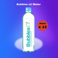 Bubbles o2 Water 800ml x 12