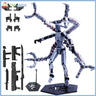 CANAMEK Assembly Completed 7.2in T13 Action Figure 3D Printed Multi-Jointed Movable Titan 13 Lucky D