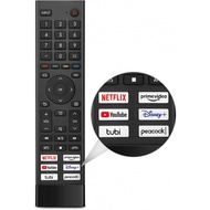TOPKIND Upgraded ERF3J80H Replacement Smart TV Remote Fit for Hisense 4K UHD Android Smart TV 75A6G 