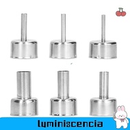 LUMINISCENCIA 858D Hot Air Rework Station Nozzle, High Temperature Round Nozzle Shape for SMD Rework