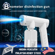 BST Sanitizer Spray Gun Blue Light Nanometer sanitizer spray gun 300/500ml Wireless Spray Gun