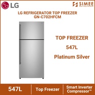LG REFRIGERATOR TOP FREEZER 547L GN-C702HFCM