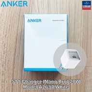 Anker® 511 Charger (Nano Pro) 20W Model A2637 แองเคอร์ นาโน โปร หัวชาร์จเร็ว หัวชาร์จ อะแดปเตอร์ ขนา