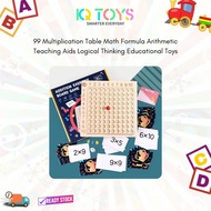 [IQ TOYS] 99 Multiplication Table Math Formula Arithmetic Teaching Aids Logical Thinking Educational