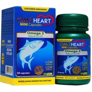 Om3Heart Omega 3 Natural Fish Oil 30 Capsules