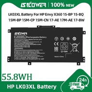 SKOWER LK03XL Battery For HP Envy X360 15-bp003tx 15-bq001na 15-cn0001tx 15m-cp0012dx 15-cr0035nr TP