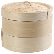 Bamboo Steamer Body & Cover / Bakul kukus pau/ kuih/ dim sum / Dim Sum Basket / Pengukus buluh Pengu