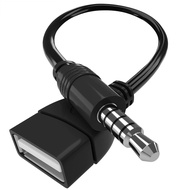 USB to 3.5mm Jack Adapter-AUX to USB Adapter-3.5mm Male AUX Audio Plug Jack To USB 2.0 Female Conver