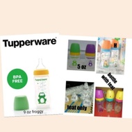 Tupperware baby bottle/ teat only /botol susu