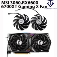 MSI GeForce RTX 3060 3060 Ti Radeon RX 6600 6700 XT Gaming X Fan Replacement
