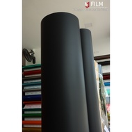 UM-5501 Ultra Matte Black wrap air free Yajiu Derek car wrap film UM-5501