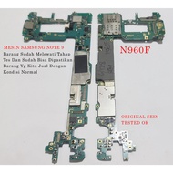 MESIN Engine Samsung Galaxy Note 9 N960 6/128 Normal SEIN ORIGINAL Tested