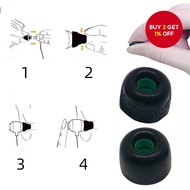 New Replacement Memory Foam Ear Tips for Sony WF-1000XM4, WF-1000XM3, WF-SP900, WF-SP800N, WF-SP700N