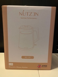 Nutzen NG-120‧雙層防燙玻璃無線電熱水煲