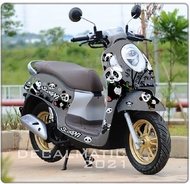 Decal Scoopy Full Body Stiker Full Body Scoopy FI Sporty - Stylish - Prestige - Panda