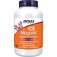NOW Foods NOW Foods Supplement Magnesium, L-Magnesium Susulate, Cognitive Support *, 120 Vegetarian 