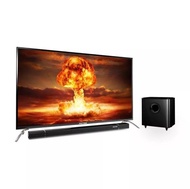 FREE POLYTRON 50 Inch Cinemax Soundbar LED Full HD TV PLD-50B880