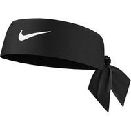 NIKE DRI-FIT 4.0 綁帶式頭帶 黑