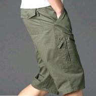 Celana Sirwal Cargo Pendek 3/4 Sirwal Gabriel Twill celana 3⁄4 pria original