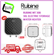 RUBINE MT 30B ELECTRIC STORAGE WATER HEATER / FREE EXPRESS DELIVERY