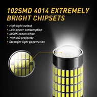 AUXITO 1156 7506 1141 1073 1195 Car Led 6W 102Smd 4014 600K 1200Lm Reverse Light Bulb White Color