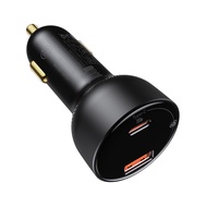 Baseus 100W Car Charge Fast Charge Type C PD3.0 QC3.0 PPS Quick Charger Dual USB Phone Charger For I