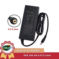 Genuine GM85-240400-F AC DC Adapter Charger 24V 4A 5.5*2.1mm 96W Power Supply