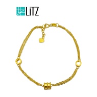 LITZ 916 (22K) Gold Bracelet LGB0279 <2.96g+/->