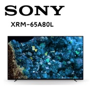 【SONY 索尼】 XRM-65A80L 65型 4K HDR OLED Google TV 顯示器(含桌上基本安裝)