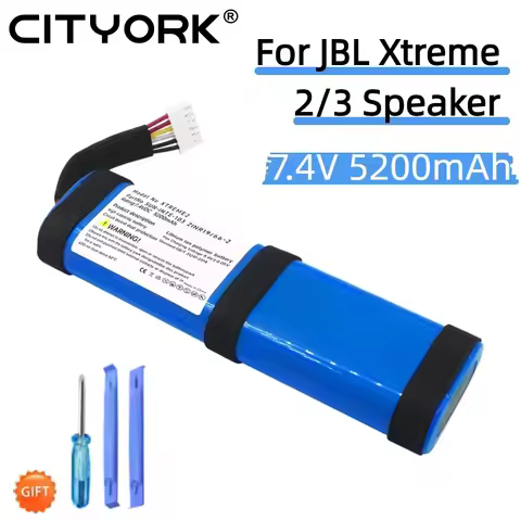 For JBL Xtreme 2 Xtreme 3 Xtreme2 Xtreme3 Replacement Battery 7.4V 5200mAh Bluetooth Speaker Batteri