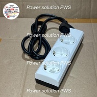 Converter power Cable 3-Hole iec outputBroco 2M