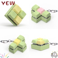 YYE Finger Keyboard Cap, Keycap Relief Stress Fidget Keychain, Multi-Color Keys Button DIY Keyboard 