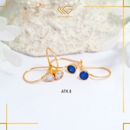 ANTING ANAK EMAS TUA 700% MODEL KAWAT KODE ATK 8