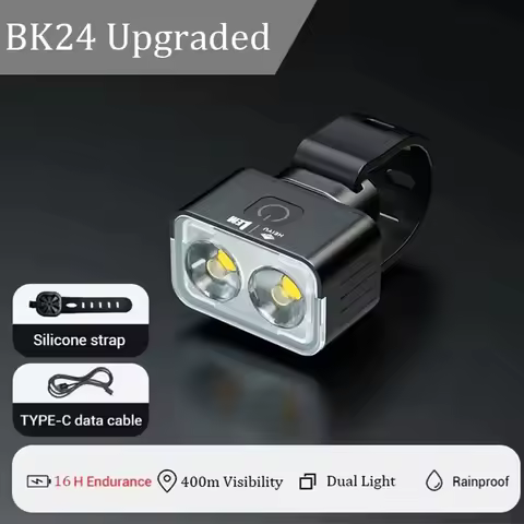 LEM Bicycle LED Light Rear Front Rechargable 260LM Riding Light Waterproof Bike Taillight Night Cycl