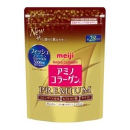 日本明治氨基膠原蛋白粉升級版Premuum 196g（補充裝，約28日分）