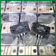 Cặp transistor 2SC2921 2SA1215  sò sanken A1215 C2921 tháo máy lưng đồng hàng tốt