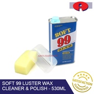 SOFT 99 LUSTER WAX CLEANER AND POLISH 530ML CAR WAX POLISH POLISHING