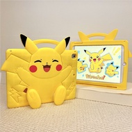 2026 3D Cartoon Anime Pokémon Pikachu Case For iPad Mini 1-7/Air 1-6/Pro 9.7-11 (2018-2025)/7-9th/10