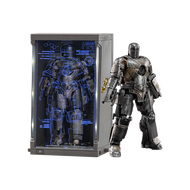 รุ่นพิเศษครบรอบ 10 ปี ของเล่นโมเดล Iron Man Mk3 Full-Holo Light up สำหรับผู้ชาย ของเล่นสะสม ชุดเล่นโ