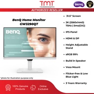 BenQ Home Monitor GW3290QT | 31.5 "| 5ms(GtG) | IPS Panel | 2560x1440 (2K)(75Hz) | sRGB 99% | HDMI &