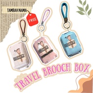 Brooch Box Travel Kerongsang Box Travel Kerongsang Travel Pin Box